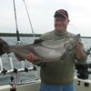 Henderson Harbor Fishing with Milky Way Charters - Neil with his King