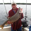 Henderson Harbor Fishing with Milky Way Charters - Bob With Beauty Laker!