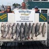 Henderson Harbor Fishing with Milky Way Charters - The Austin Family with 8 Lake Trout, 3 Kings & 1 Brown Trout!