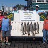 Henderson Harbor Fishing with Milky Way Charters - The Pete Nicklas Family With Lake Trout Catch!