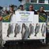 Henderson Harbor Fishing with Milky Way Charters - The Mark Albano Party With 5 Lakers & 1 King!