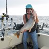 Martha With a Lunker Lake Trout!