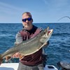 Steve With a Big Lake Trout!