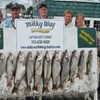 The Mark Peachey Party With Their Lake Trout Limit!