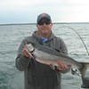 Ty Showing Off His Coho!