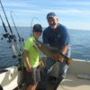 Capt. Scott Holding Bryant's Big Lake Trout!