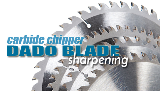 Carbide Chipper Dado Blade Sharpening