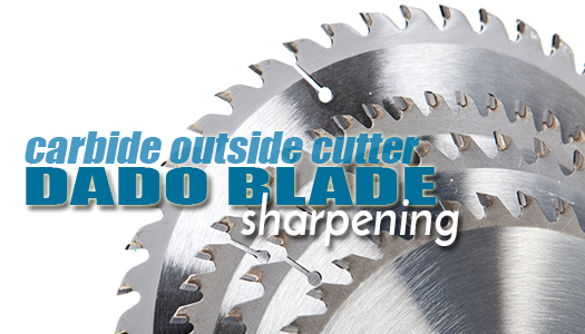 Carbide Outside Cutter Dado Blade Sharpening