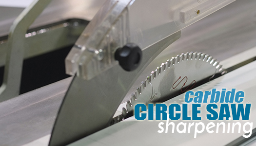Circle Saw (carbide) Sharpening