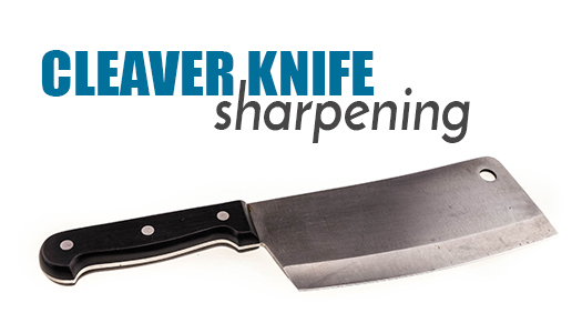 Cleaver Knife Sharpening