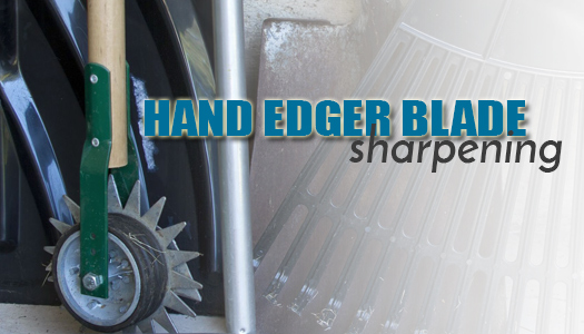 Hand Edger Blade Sharpening