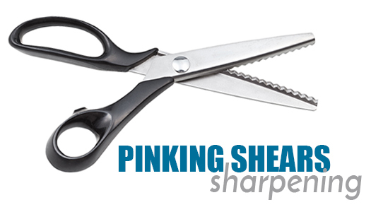 Pinking Shears Sharpening