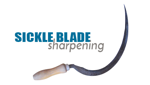 Sickle Blade Sharpening