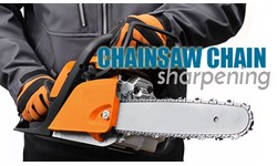 Chainsaw Chain Sharpening