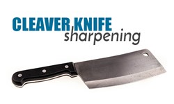 Cleaver Knife Sharpening