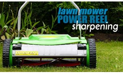 Lawn Mower Power Reel Sharpening