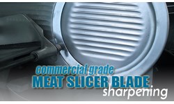 Meat Slicer Blade (commercial grade) Sharpening