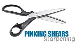 Pinking Shears Sharpening