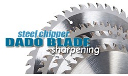 Steel Chipper Dado Blade Sharpening