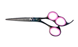 Washi 2X101 K Black Jet Shears - 3 Hole