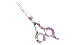 Washi The Stone Collection Shears - Pink and White (G)