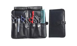 LC1002 6-Shear Leather Bi-Fold Case