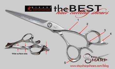The Best Hair Cutting Shears Hikari Scissors 